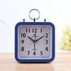 Candy Color Office Home Student Square Alarm Clock(Blue)
