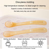 Baby Silicone Spoon Infant Silicone Feeding Spoon Soft Children Tableware, Specification: With Box