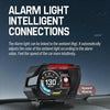 A580 Car HUD Head-Up Display OBD2 Speedometer, LCD