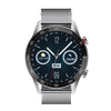 SK7Plus 1.28 inch IPS Screen Steel Strap Smart Watch, Support Bluetooth Call/Sleep Monitoring(Silver)