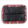 Warm Dog Bed, Large Black, 66x50x14cm - Cosy Pet Mat