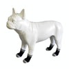Dog Socks Anti-Scratch, Cotton, Indoor, L, Dark Grey (4 Pack)