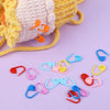 20mm+25mm+10 Pins Transparent Bold Crystal Crochet Knitting Tool Set