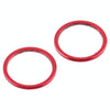 iPhone 12 Rear Camera Lens Protector (Red, 2-Pack)
