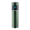 S-1090 IPX7 Waterproof 8D Portable LED Digital Display Round Electric Shaver(Green)