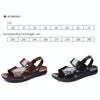Non-slip Outer Wear Dual-use Sandals Slippers Men Casual Beach Shoes, Size: 45(Coffee Brown)