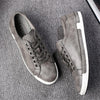 Baroque Shoes Casual PU Leather Sports Shoes for Men, Size:48(Grey)