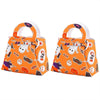 2pcs /Pack DIY Halloween Candy Bag Children Dress-Up Felt Gift Bag(Ghost Candy Spider)