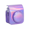 For FUJIFILM instax mini 12 Laser Full Body Leather Case Camera Bag with Strap(Purple)
