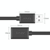 Jasoz USB Male to Female Oxygen-Free Copper Core Extension Data Cable, Colour: Dark Blue 1.5m