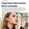 LC19 1.53 inch 2 in 1 Bluetooth Earphone IP67 Waterproof Smart Watch, Support Sleep Monitoring(Black Silver)