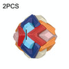 2PCS Children Puzzle Early Education Toys Ball Assembled Piggy Bank, Size:Medium (Diamond)