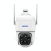 ESCAM G24 3MP Solar WiFi Security Camera | Colour Night Vision | PIR & Siren