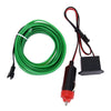 3m Cold Light Flexible LED Strip Light For Car Decoration(Green Light)