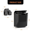2pcs Car Front Seat Storage Box Hook For BYD Yuan Plus(Black)