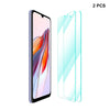 For Xiaomi Poco C55 / Redmi 12C 2pcs ENKAY Hat-Prince 0.26mm 9H 2.5D High Aluminum-silicon Tempered Glass Film