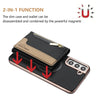 For Samsung Galaxy S25+ 5G Zipper Horizontal Magnetic Card Bag RFID MagSafe Phone Case(Black)