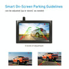 Solar Powered Rear View System Reversing Wireless Transmission Car Camera Display(RC01)