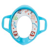 Children Toilet Seat Baby Extra Large Toilet Cover Soft Cushion Auxiliary Seat Loop(Blue)