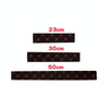 30cm Carbon Fiber Car Leather Seat Belt Cover Shoulder Pads For Trucks