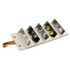 Multifunctional Jewelry Glasses Storage Box Small Grain PU Leather Handmade Glasses Case,Model: L6402 (Black)
