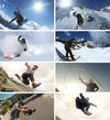 Bullet Time Rig 360 Degree Selfie Mount for PULUZ Action Sports Cameras Jaws Flex Clamp Mount for GoPro, Insta360, DJI and Other Action Cameras(Black)