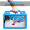 For Samsung Galaxy Tab A7 Lite 8.7 2021 T220/T225 Handle Kickstand Children EVA Shockproof Tablet Case(Sky Blue)