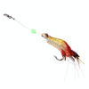 Luminous Shrimp Shape Fishing Lures Artificial Fishing Bait with Hook, Length: 7cm