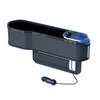 Digital Display Multifunctional Super Fast Charging Car Seat Gap Storage Box, Model: Without Wireless Charging
