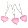 LED Fairy Lights Love Heart Lantern Navidad String Lights Holiday Lighting Bedroom Home Decoracion 3m 20LEDs(Pink)