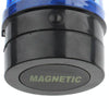 6-LED Flash Strobe Warning Light for Auto Car with Strong Magnetic Base (Blue + Black)