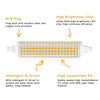 R7S 20W 108 LEDs SMD 2835 118mm Corn Light Bulb, AC 100-265V(Warm White Light)