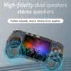 ANBERNIC RG ARC-S Handheld Game Console 4-Inch IPS Screen Linux System Portable Video Arcade 128G(Transparent Black)