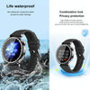 WS520 1.28 inch IP67 Sport Smart Watch, Support Bluetooth Call / Sleep / Blood Oxygen / Heart Rate / Blood Pressure Health Monitor(Rose Gold+Green)