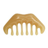 99 8-tooth Beeswax Acupoint Scraping Comb(Milky White)
