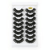 8pairs /Box Naturally Thick Eyelashes Large Curvature Curling False Eyelashes G889