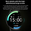 Bluetooth Talk Smartwatch Multi-Function Monitor Heart Rate / Blood Pressure / Blood Oxygen / Sleep(Blue)