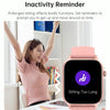 Bluetooth Talk HD Large Screen Heart Rate Oxygen Monitoring Multi-Sport Mode Smart Watch(Black)