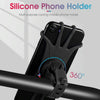 Multifunctional Silicone Bicycle Mobile Phone Holder Motorcycle Riding Navigation Fixed Bracket(Blue)
