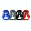 4pcs Laser Ioon Car Tire Modification Universal Valve(Red)