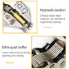 2 PCS Stainless Steel Hydraulic Hinge Copper Rod Hydraulic Buffer Hinge, 781 Straight Arm
