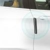 4pcs/set Car Rearview Mirror Body ABS Anti-collision Strip(Pearl White)