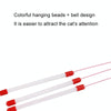 Interactive Cat Stick with Fish & Bell Toy