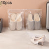 10pcs Shoe Storage Bag Dustproof Transparent Travel Carrying Bag, Specification: Large 32x42cm