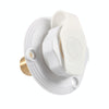 RV Brass Water Inlet Check Valve Yacht Accessories, Color: White