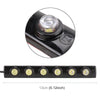 6LEDs SMD-5050 DC12V / 1.3W / 5500K / 65LM Car Daytime Running Light