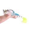 4 PCS HENGJIA SO062 Defense Bottom Tail 14g Jumping Fish Luya Soft Bait(3)