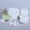DIY Crystal Drop Glue Silicone Mold For Making Fragrant Candle Pot(249-2)