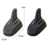 Car Decoration Shark Fin Modified Antenna Roof Tail Wing, Specification: Black Carbon Pattern