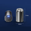 Smart Digital Display Electric Shaver Rechargeable Pocket Razor, Spec: 6 Leaf Knife Head Guncolor